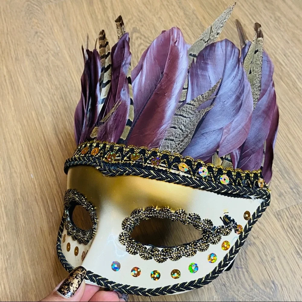 Embellished Masquerade Ball Mask